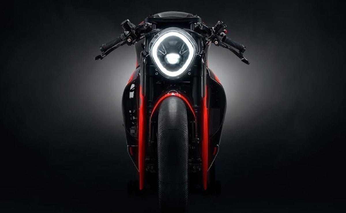 moto da22 1 Una moto que transforma su carrocería en luz