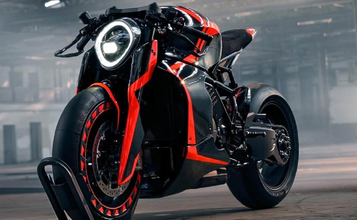 moto da22 2 Una moto que transforma su carrocería en luz