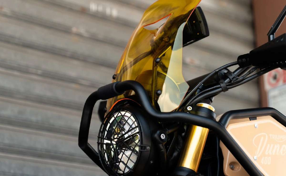 triumph scrambler 400xc dune 1 Triumph Dune 400: la Scrambler 400 XC se convierte en una trail clásica de rally africano