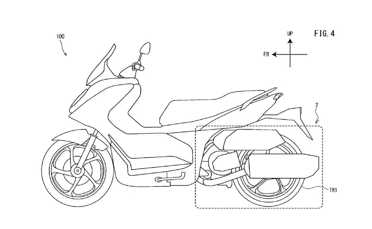 Patentes Yamaha TMax