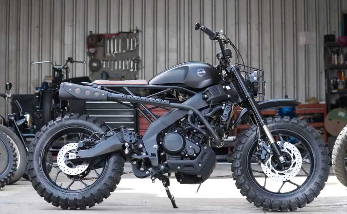 yamaha xsr 155 k speed 1 Una Yamaha XSR155 convertida en scrambler