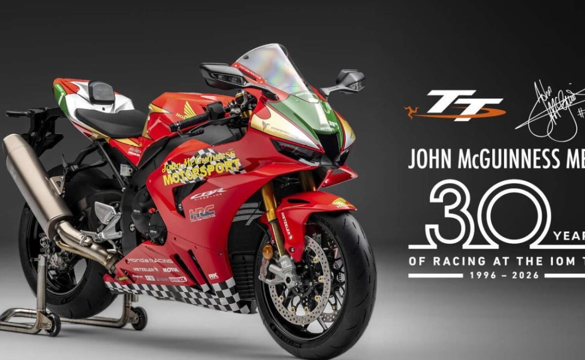 ¡Conseguite la Honda CBR1000RR-R de John McGuinness! Por 44 000 euros