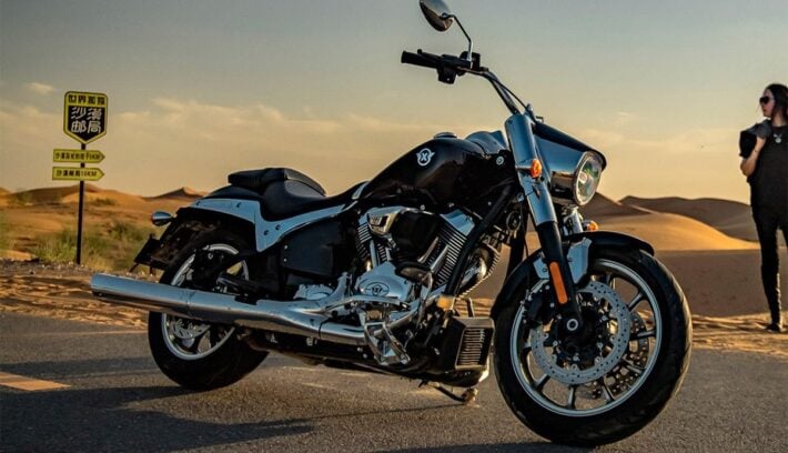Dos cruiser chinas con receta similar a Harley-Davidson