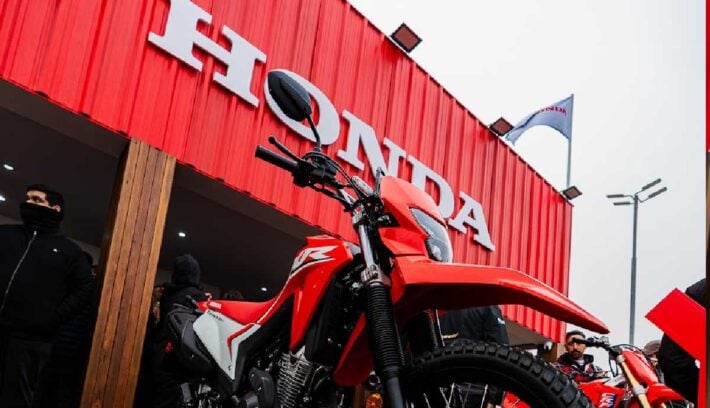 Honda Enduro del invierno