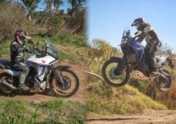 Honda Transalp Vs. Yamaha Tenere