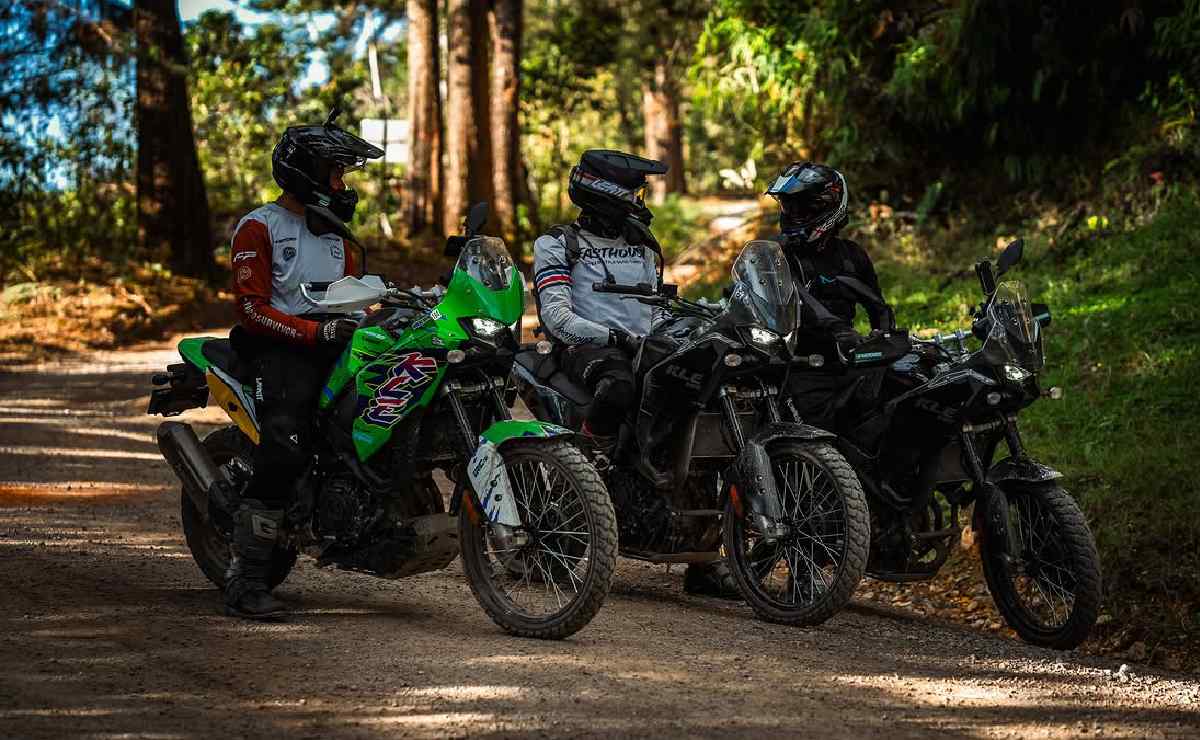 Kawasaki KLE 500 retro Colombia