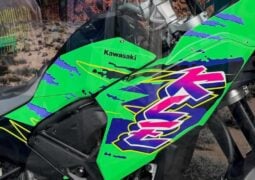 Kawasaki KLE 500 retro Colombia