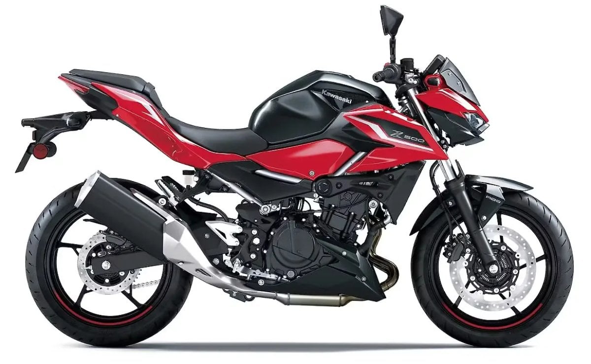 kawasaki z500 nuevos colores3 Kawasaki Z500 nuevos colores