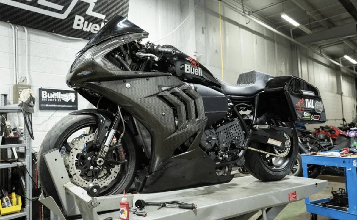 Moto dragster Buell Leviathan