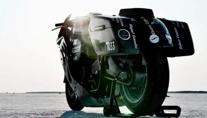 Moto dragster Buell Leviathan