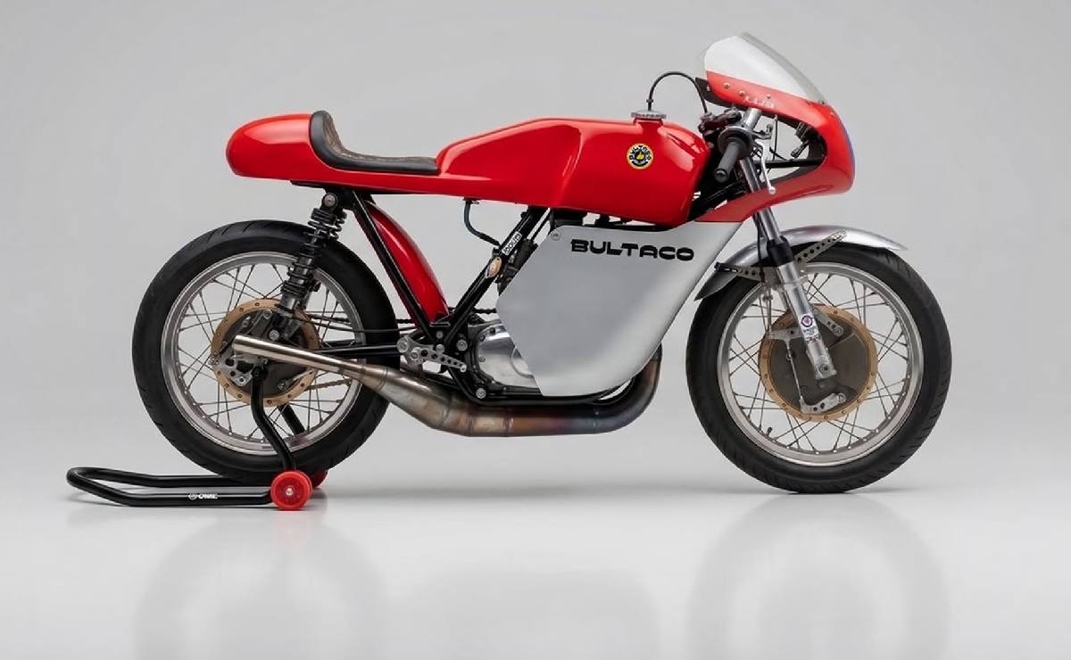 Moto deportiva Bultaco 350