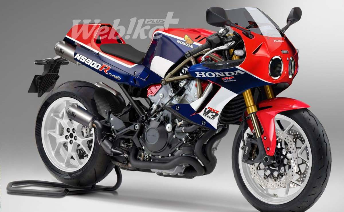 Honda imagina una nueva era: así podrían ser las futuras motos con motor V3 E-Compressor
