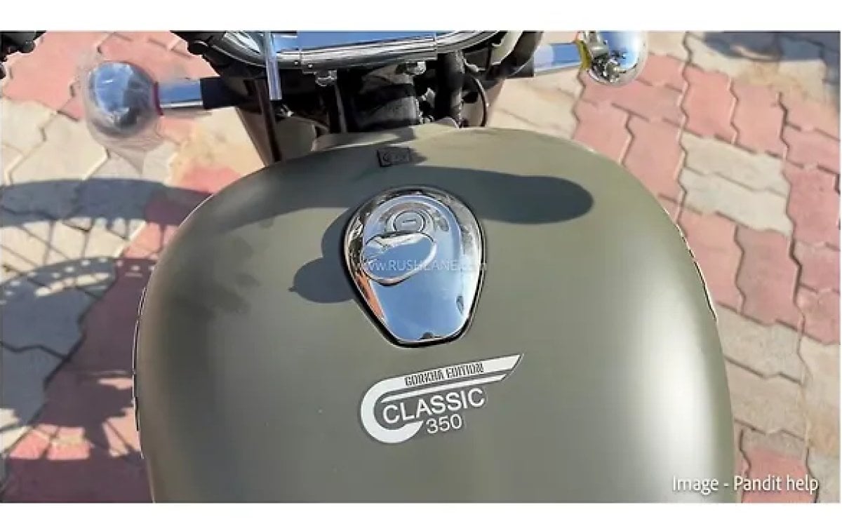 royal enfield classic edicion especial3 Royal Enfield Classic 350 Gorkha Edition