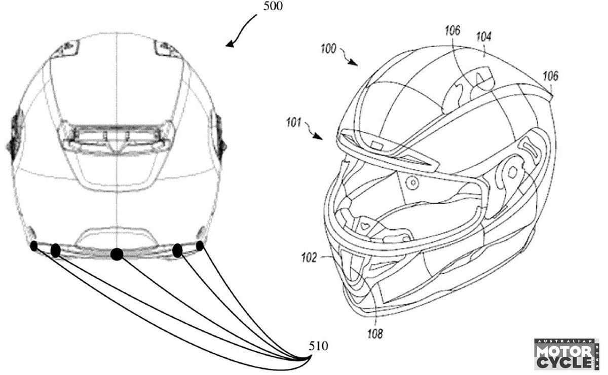 Casco moto Gopro