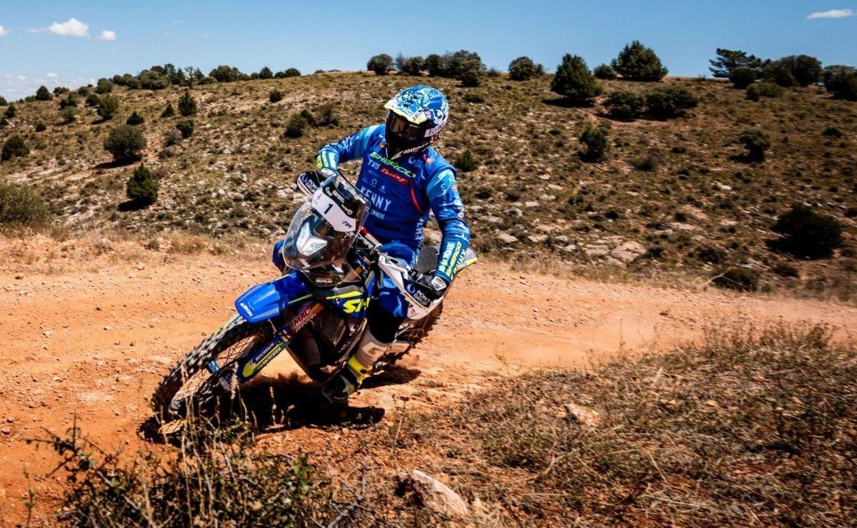 Lorenzo Santolino (Sherco), ganador absoluto de la Baja España