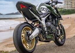¿La mejor Honda Hornet? Diseño único, mucha fibra de carbono y un guiño a Marc Márquez