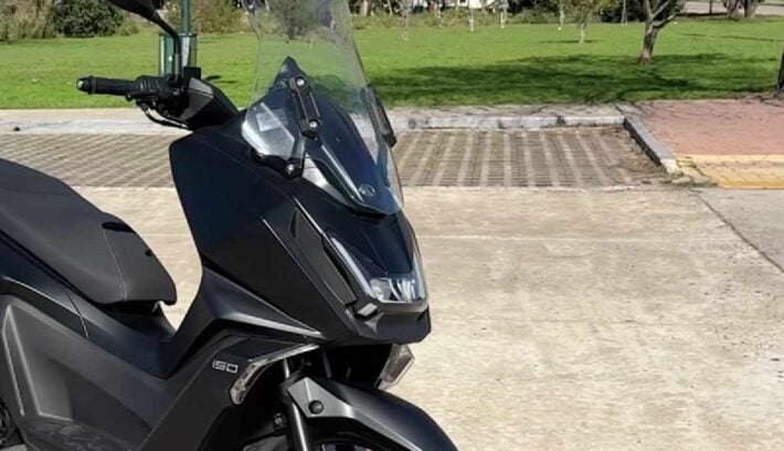 Kymco SkyTown 150 test ride