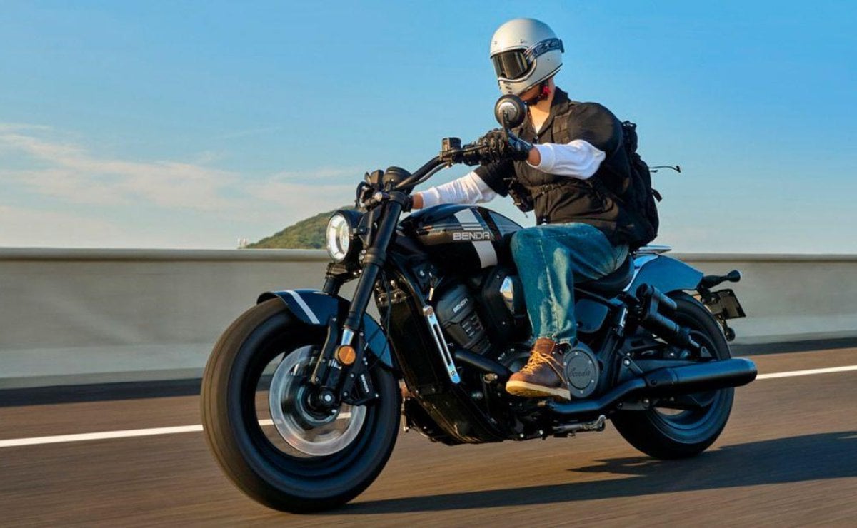 Ya tiene precio: esta moto de estilo bobber cuenta con suspensión neumática y embrague electrónico