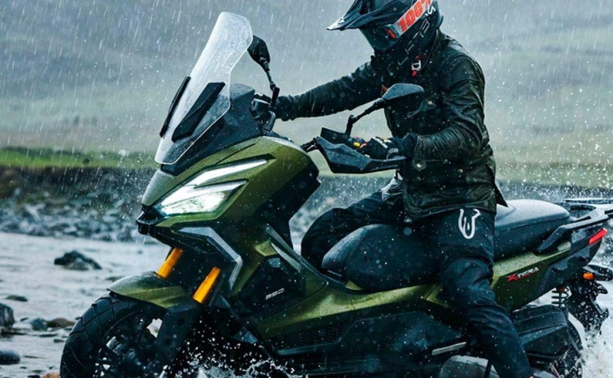 moto kymco x tera1 La nueva moto de corte adventure que desafía a Honda con 28 CV y mucho equipamiento