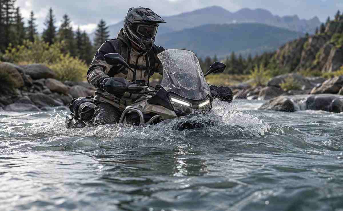 Moto Motor bajo el agua