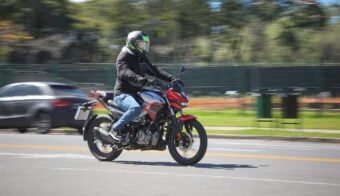 Hero Hunk 125 R Test Ride
