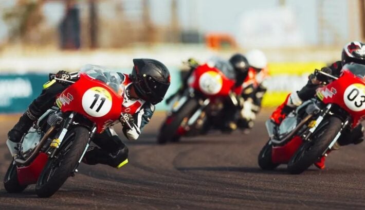 Royal Enfield Continental GT Cup 2026: debut del GT-R750 y dominio de Senthil Kumar en Kari