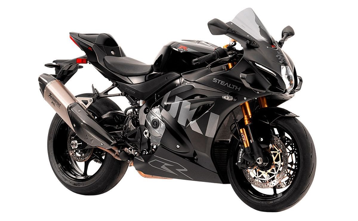 La Suzuki GSX-R1000R Stealth es "full black", tendrá solo 10 unidades y un precio llamativo
