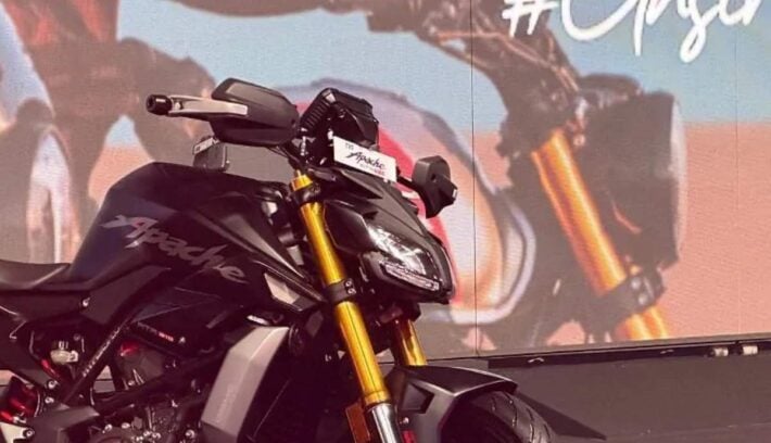TVS Apache RTR 310 y RR 310 Black Diamond: nuevas ediciones con estética negra y más tecnología
