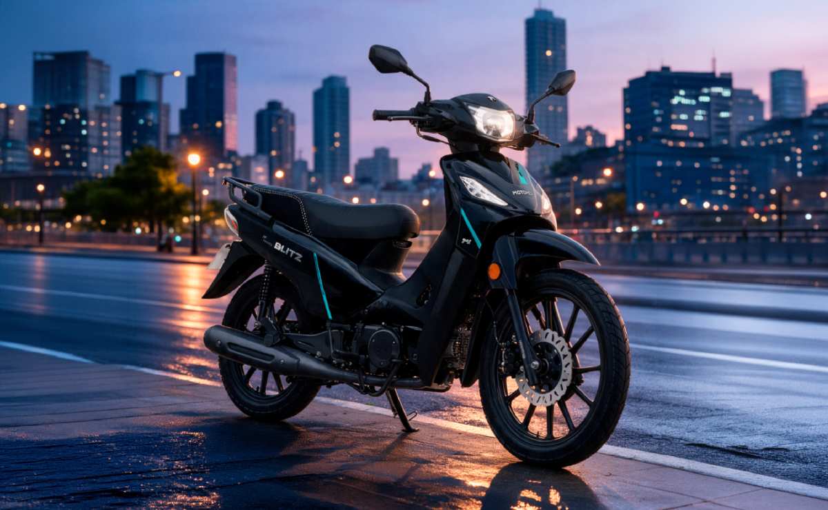 Motomel presentó la nueva Blitz 110 Plus MY26