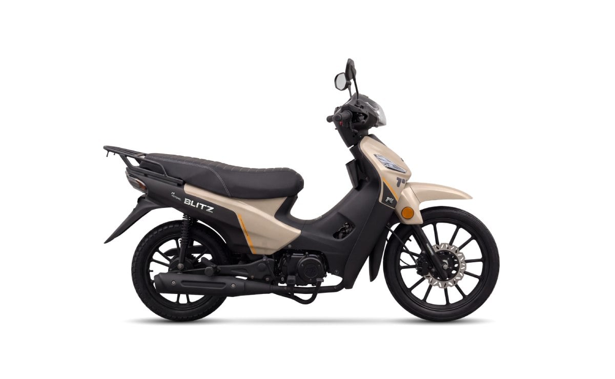 Motomel presentó la nueva Blitz 110 Plus MY26