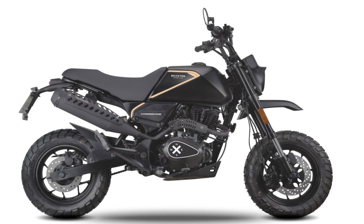 brixton crossfire 125 xs parece una mini