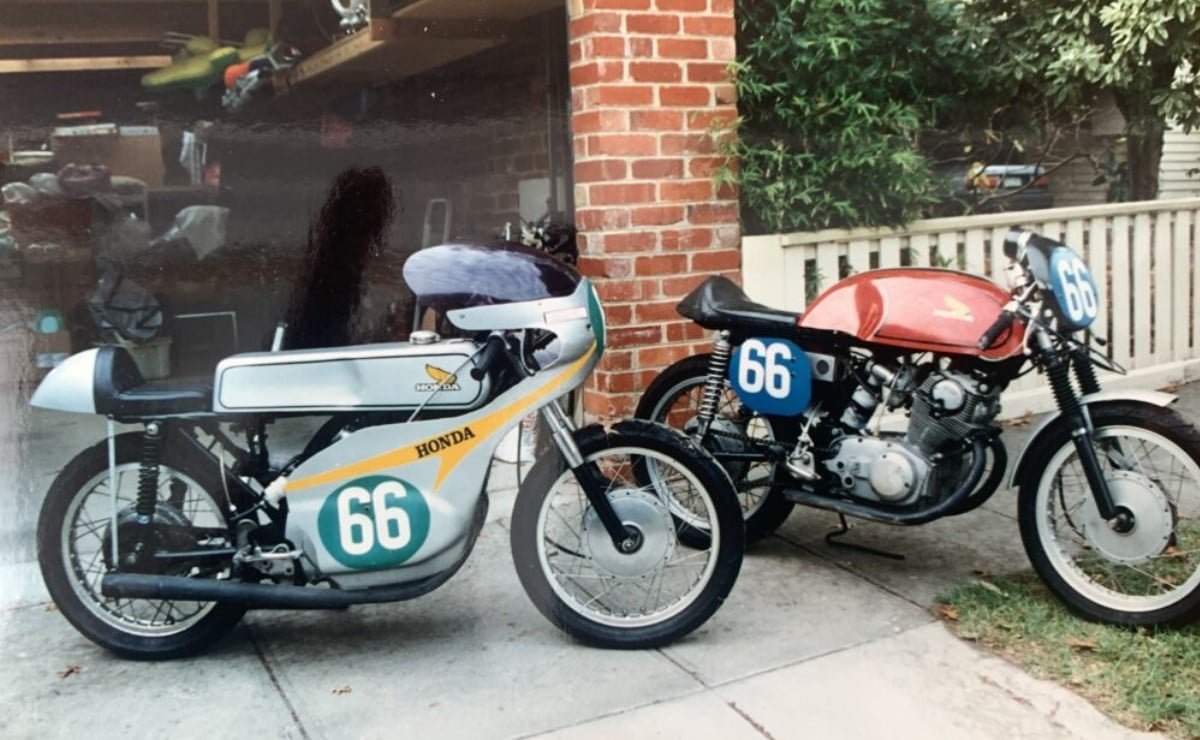 honda cb77 corri en pista durmi 20 a os 1 1