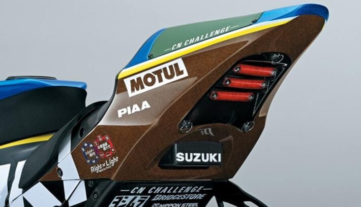 Suzuki innova con un material que quiere reemplazar a la fibra de carbono