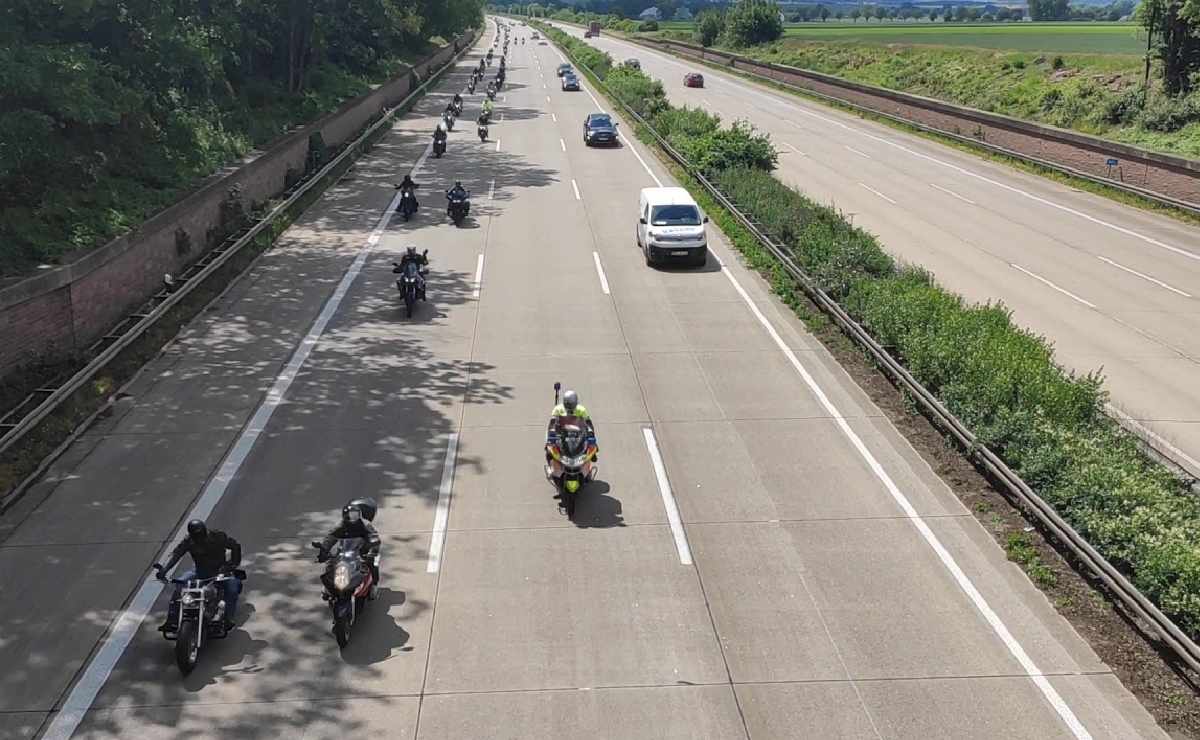 Motos velocidades autopista